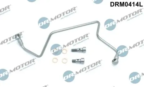 DRM0414L Трубка турбокомпресора ДВЗ (чорний метал) DR.MOTOR підбір по vin на Brocar