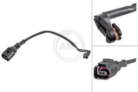 39974 Датчик гальмівних колодок Crafter 06- A.B.S. підбір по vin на Brocar