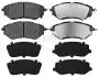 Гальмівні колодки перед. Subaru Legacy IV/Outback 03- (akebono) 37502