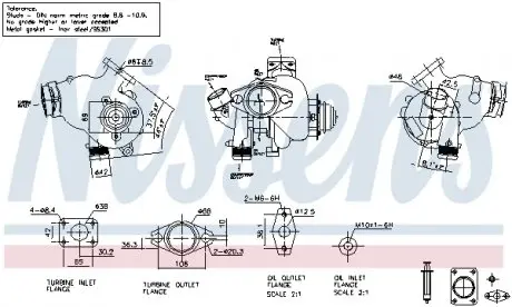 93281 Турбіна NISSENS підбір по vin на Brocar