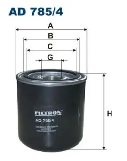 AD7854 Фильтр масла FILTRON підбір по vin на Brocar