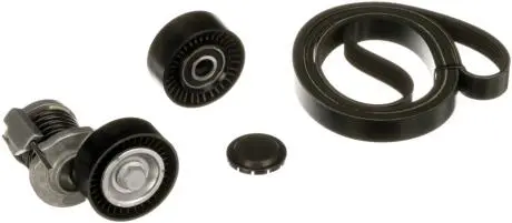 K016PK1580XS К-кт паска поліклинового (6PK1580+T38427+T36248) Audi A4 2.0TDI 08-/Skoda Octavia 1.6TDI 09- /VW Passat 1.6TDI-2.0TDI 12- (24x70) GATES підбір по vin на Brocar