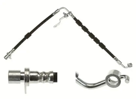 PHD1211 Гальмівний шланг, передн Лів (довжина 272мм/274мм, M10x1/Banjo) MAZDA 6 1.8-2.5 08.07-07.13 TRW підбір по vin на Brocar