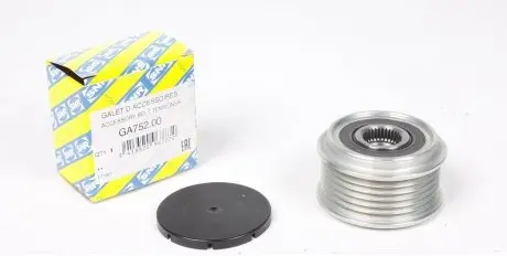 GA75200 Шків генератора Ford Connect 1.8 Di/TDCi 02- SNR NTN підбір по vin на Brocar