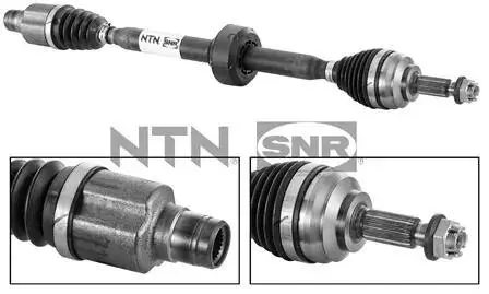 DK55004 Піввісь SNR NTN підбір по vin на Brocar