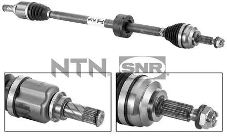 DK55005 Піввісь приводна SNR NTN підбір по vin на Brocar