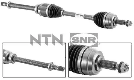 DK55040 Привідний вал SNR NTN підбір по vin на Brocar