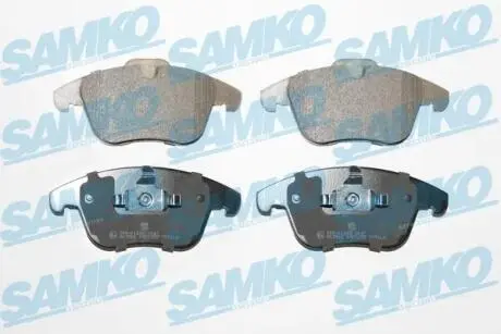 5SP1255 Тормозные колодки дисковые перед. Ford Galaxy 06-, Mondeo 07-, Volvo S80,V70 SAMKO подбор по vin на Brocar
