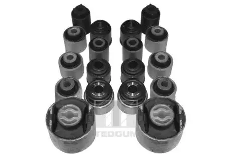 00509464 Комплект сайлентблоков задней подвески OPEL VECTRA C; SAAB 9-3 TEDGUM підбір по vin на Brocar