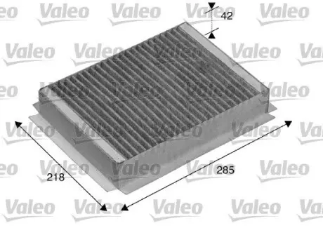 715504 Фильтр, воздух во внутренном пространстве VALEO підбір по vin на Brocar