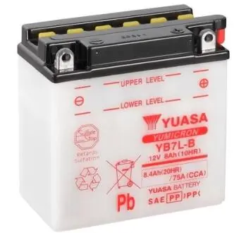 YB7LB Аккумулятор YUASA подбор по vin на Brocar
