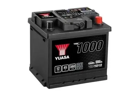 YBX1012 Стартерна акумуляторна батарея YUASA підбір по vin на Brocar