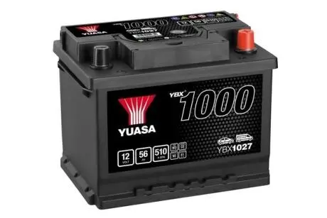 YBX1027 Стартерная аккумуляторная батарея YUASA подбор по vin на Brocar