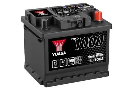 YBX1063 Стартерна акумуляторна батарея YUASA підбір по vin на Brocar