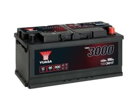 YBX3017 Стартерная аккумуляторная батарея YUASA подбор по vin на Brocar