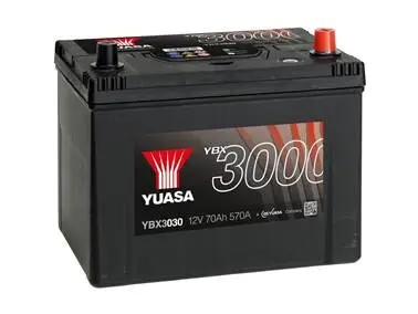 YBX3030 Стартерна акумуляторна батарея YUASA підбір по vin на Brocar