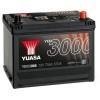 YBX3068 Аккумулятор Yuasa 12V 70Ah 570A -/+ (269x174x225) SMF Battery YUASA підбір по vin на Brocar