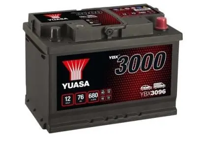 YBX3096 Стартерная аккумуляторная батарея YUASA подбор по vin на Brocar