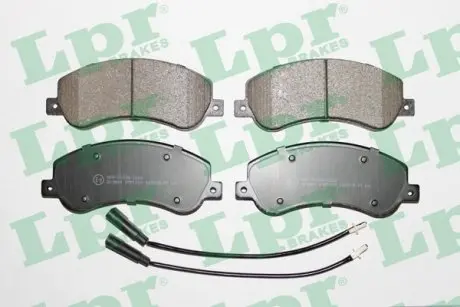 05P1260 Колодки передні RWD LPR підбір по vin на Brocar