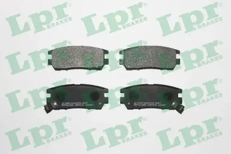 05P518 Колодки гальмівні (вир-во LPR) LPR підбір по vin на Brocar