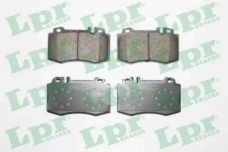 05P899 Тормозные колодки передние (17.7mm) Mercedes W203 C-class, W163 M-class,W220 S-c LPR підбір по vin на Brocar