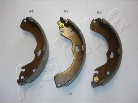 5503309 Комплект тормозных колодок ASHIKA підбір по vin на Brocar