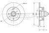 TX7071 TARCZA HAMULC. VW GOLF, PASSAT 85-96 TYŁ TOMEX підбір по vin на Brocar