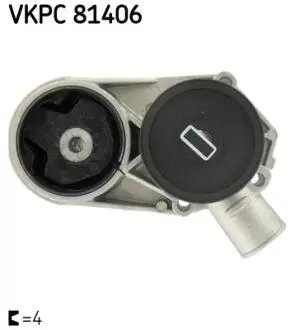 VKPC81406 Водяна помпа SKF подбор по vin на Brocar