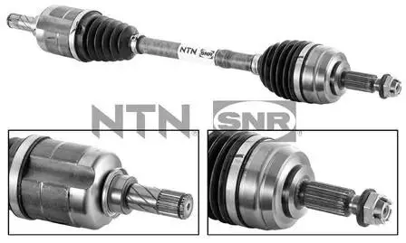 DK55037 Півосі SNR NTN підбір по vin на Brocar