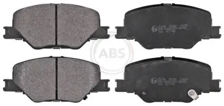 35196 Гальмівні колодки дискові A.B.S. підбір по vin на Brocar