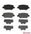 P28078 P28078_колодки дисковые задние! Honda Legend 04&gt; BREMBO підбір по vin на Brocar