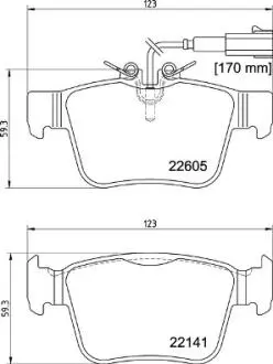 P23180 Гальмівні колодки дискові BREMBO підбір по vin на Brocar
