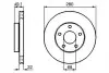 Диск тормозной передний NISSAN MAXIMA 3.0I HJ30 12/88- 0986478833