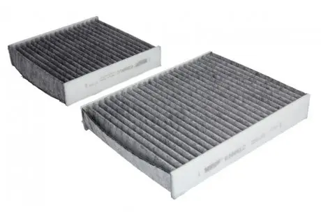 E2967LC2 Фільтр салону Citroen C3 10 - /Peugeot 207 06-/208 12- (вугільний) (к-кт 2 шт) HENGST FILTER підбір по vin на Brocar