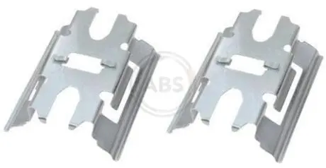 1663Q Пружинки супорта перед Sprinter 616CDI W905 (Brembo) 03&gt; A.B.S. підбір по vin на Brocar