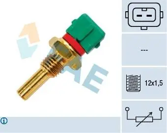 33770 Датчик температури системи охолодження FAE підбір по vin на Brocar