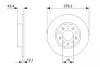 Диск тормозной (задний) Fiat 500X 14- (278x12) 0986479292