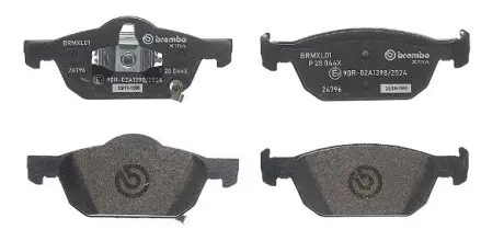 P28044X Комплект гальмівних колодок з 4 шт. дисків BREMBO підбір по vin на Brocar