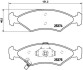 P30062 Комплект тормозных колодок, дисковый тормоз BREMBO підбір по vin на Brocar