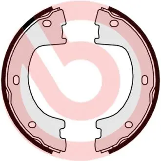 S50521 Тормозные колодки барабанные BREMBO підбір по vin на Brocar