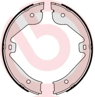 S85536 Гальмівні колодки ручного гальма BREMBO підбір по vin на Brocar