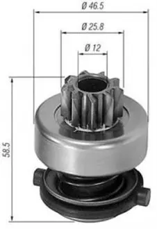 AMB0138 Бендикс стартера MAGNETI MARELLI підбір по vin на Brocar