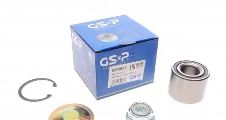 GK6658 Підшипник маточини (задньої) Renault Clio 12- (25x55x43) GSP підбір по vin на Brocar