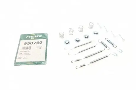 950760 Комплект пружинок колодок ручника Mitsubishi Carisma 95-06/Subaru Forester/Legacy 89-09 (Akebono) FRENKIT подбор по vin на Brocar