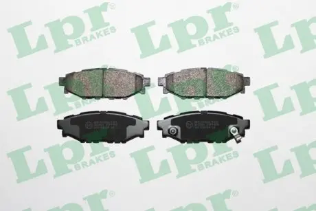 05P1408 Тормозные колодки LPR подбор по vin на Brocar