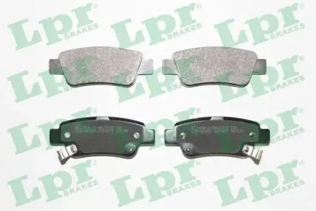 05P1455 Гальмівні колодки, дискове гальмо (набір) LPR підбір по vin на Brocar