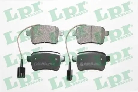 05P1596 Комплект тормозных колодок, дисковый тормоз LPR подбор по vin на Brocar
