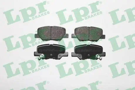 05P1802 Комплект тормозных колодок из 4 шт. дисков LPR подбор по vin на Brocar