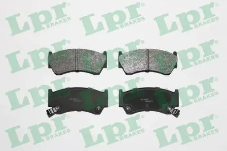 05P759 Колодки гальмівні дискові, комплект LPR підбір по vin на Brocar