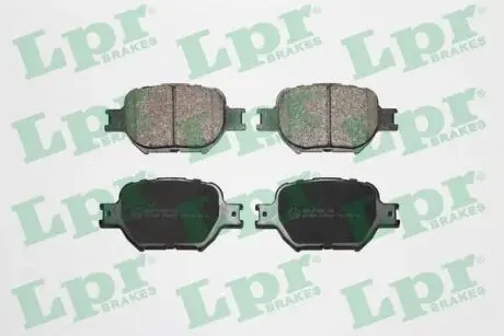 05P837 Колодки гальмівні дискові, комплект LPR підбір по vin на Brocar